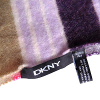 Dkny Striped wool scarf