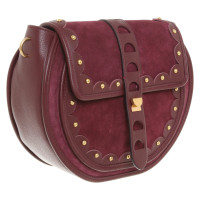 Coccinelle Shoulder bag Leather in Bordeaux