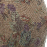 Ralph Lauren Wollen jurk met een bloemmotief