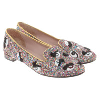 Chiara Ferragni Glittering slippers