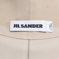 Jil Sander Leather vest in beige