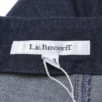 L.K. Bennett Jean rok in blauw
