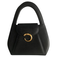 Cartier Handtasche aus Leder in Schwarz