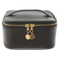 Chanel Beauty Case made of caviar leather
