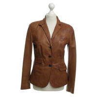 Ralph Lauren Lederblazer in Braun