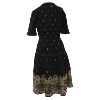 Alexander McQueen Robe en maille avec motif