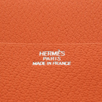 Hermès Calendar Holder in orange