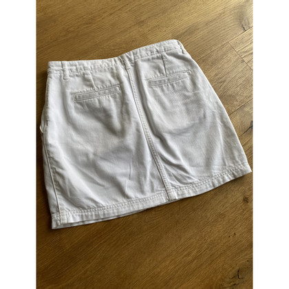 Lacoste Skirt Jeans fabric in White