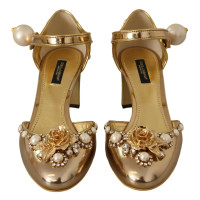 Dolce & Gabbana Sandalen in Goud
