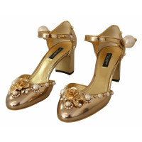 Dolce & Gabbana Sandali in Oro