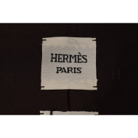 Hermès Blazer aus Wolle in Braun