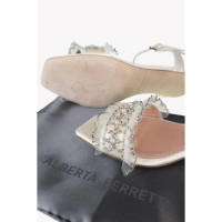 Alberta Ferretti Sandals Leather in White