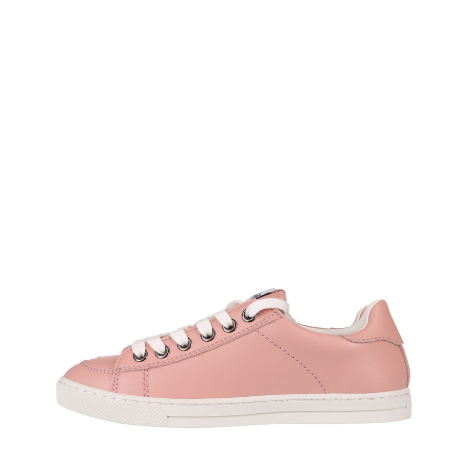 Coach Sneakers Leer in Roze