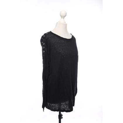 Iro Top Linen in Black