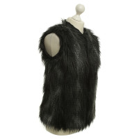 H&M (Designers Collection For H&M) Bont vest in zwart