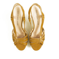 Marc By Marc Jacobs Sandals Patent leather in Ochre
