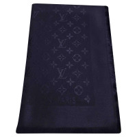 Louis Vuitton Sjaal Zijde in Blauw