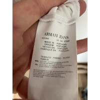 Armani Jeans Maglieria in Cotone in Bianco