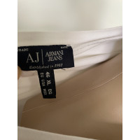 Armani Jeans Maglieria in Cotone in Bianco