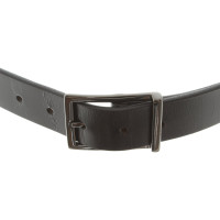 Calvin Klein Leather belt in black
