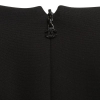 Chanel Robe en soie en noir