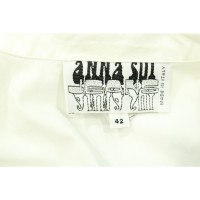 Anna Sui Top Cotton in White