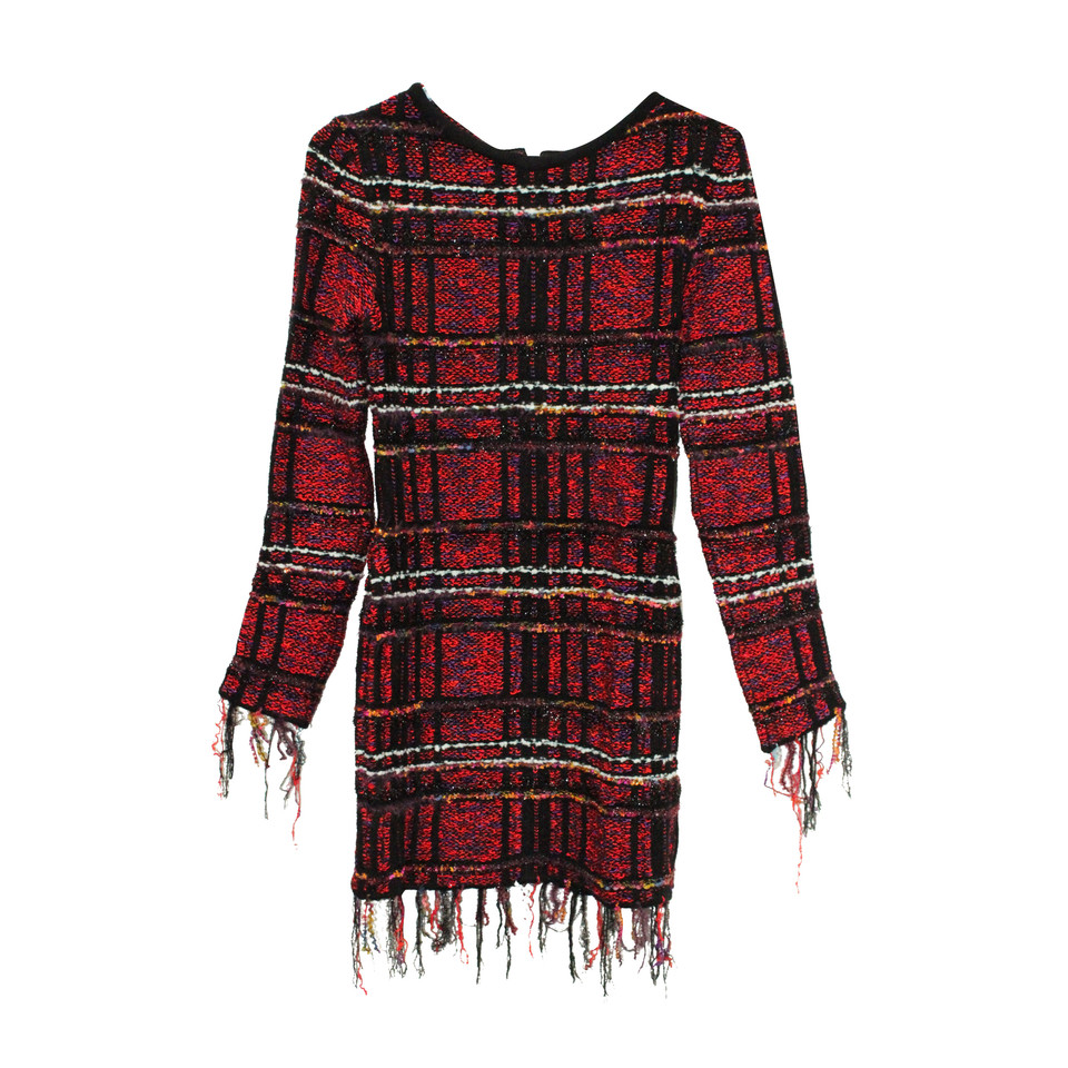 Balmain Dress Wool in Red