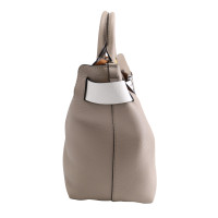 Burberry Banner Tote Leer in Beige