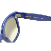 Céline Lunettes de soleil en Bleu