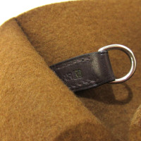 Hermès Tote bag Wol in Bruin