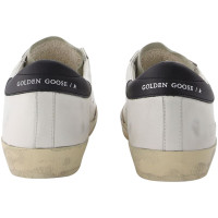 Golden Goose Sneakers aus Leder in Weiß