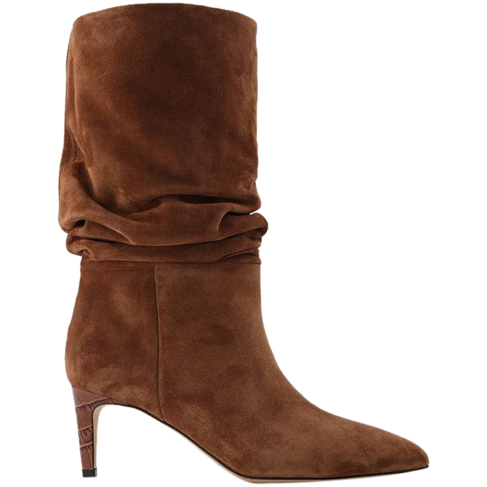 Paris Texas Boots Leather in Brown