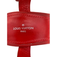 Louis Vuitton Sandalen Leer in Rood
