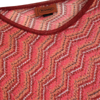 Missoni Haak gebreide cape