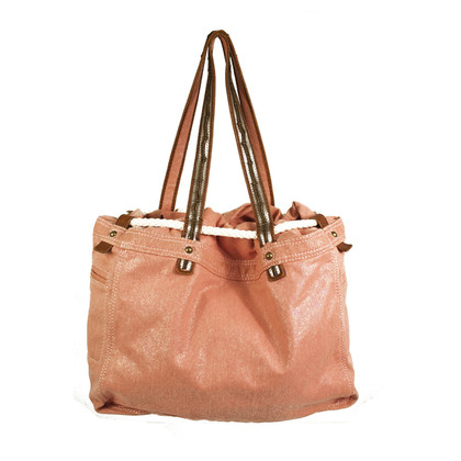 Juicy Couture Tote bag Canvas in Pink