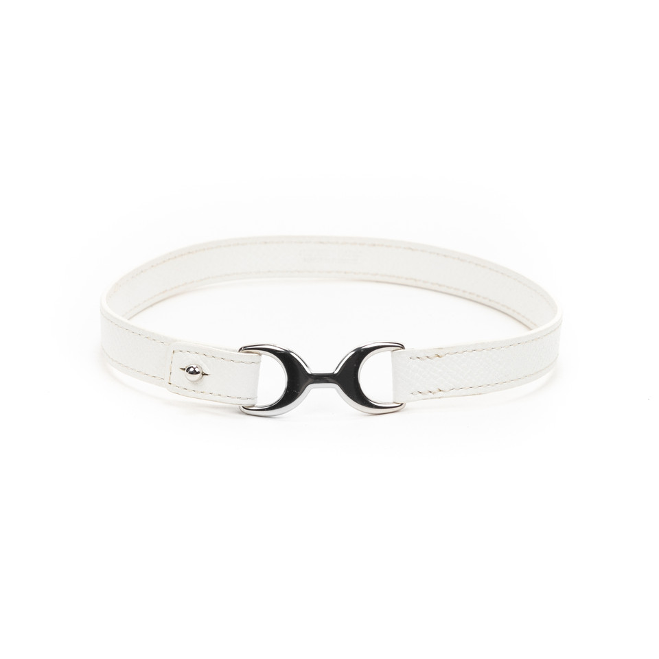 Hermès Bracelet/Wristband in White