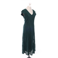 Massimo Dutti Kleid aus Viskose in Grün