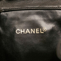 Chanel Backpack Leather in Black