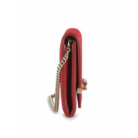 Jimmy Choo Pochette in Pelle scamosciata in Rosso