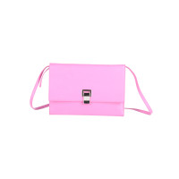 Proenza Schouler Lunch Bag Leather in Pink