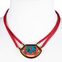 Hermès Necklace in Red