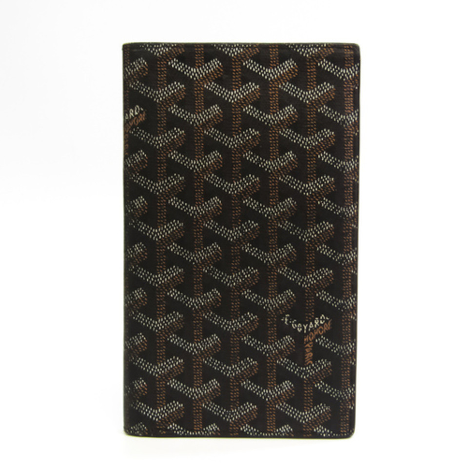 Goyard Täschchen/Portemonnaie aus Canvas in Schwarz