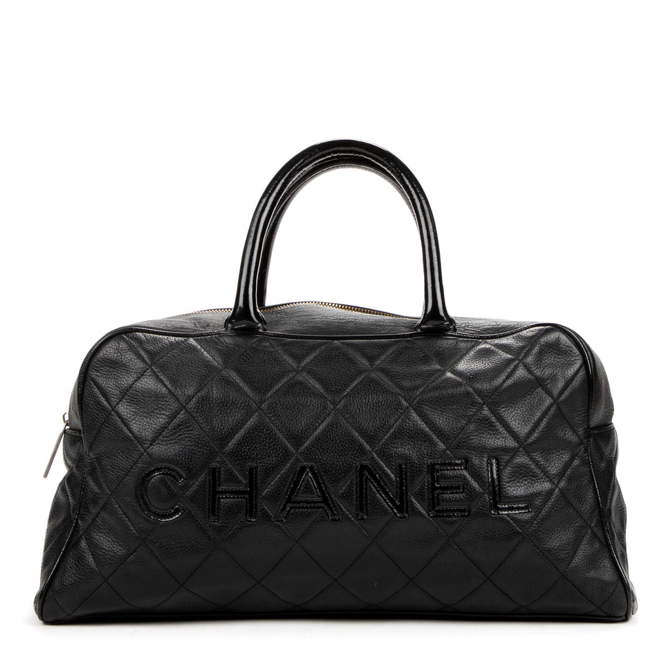 Chanel Sac de voyage en Noir