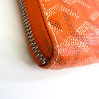 Goyard Tasje/Portemonnee Canvas in Oranje