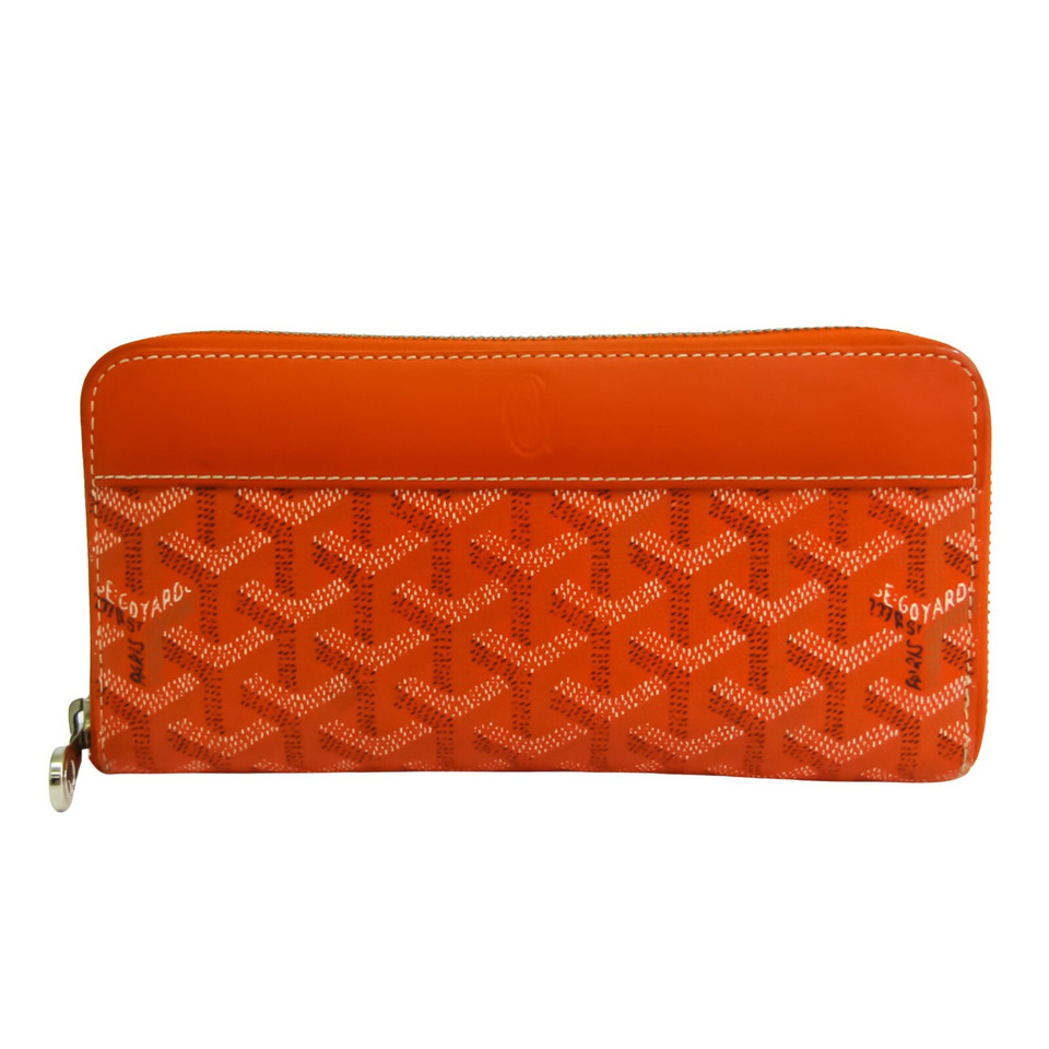 Goyard Tasje/Portemonnee Canvas in Oranje