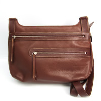 Longchamp Shopper in Pelle in Marrone