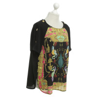 Roberto Cavalli Blouse shirt in black / multicolor