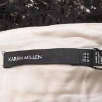 Karen Millen Bandeau-Top mit Spitze