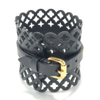 Louis Vuitton Bracelet/Wristband Leather in Black