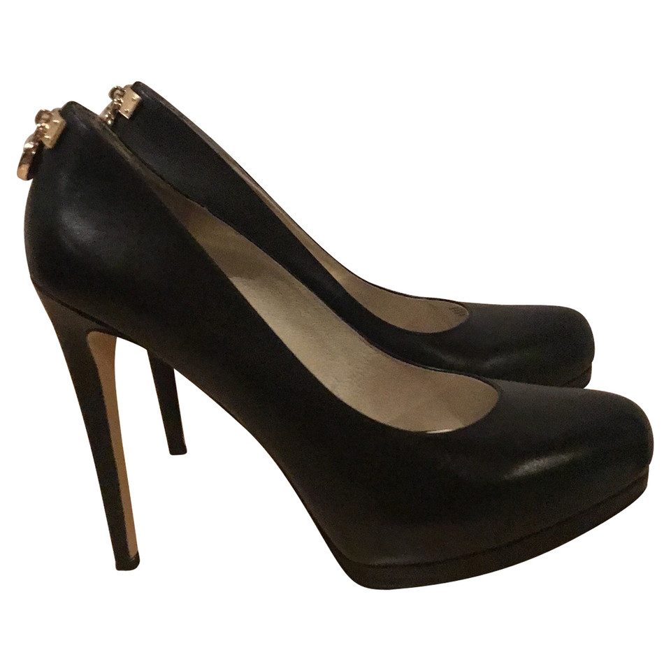 Michael Kors Pumps/Peeptoes Leer in Zwart